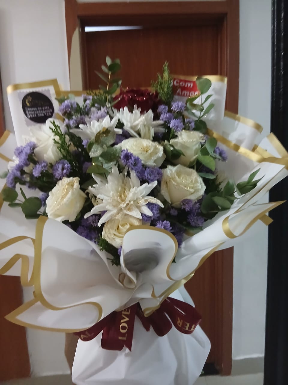 Buquê de Rosas Corais