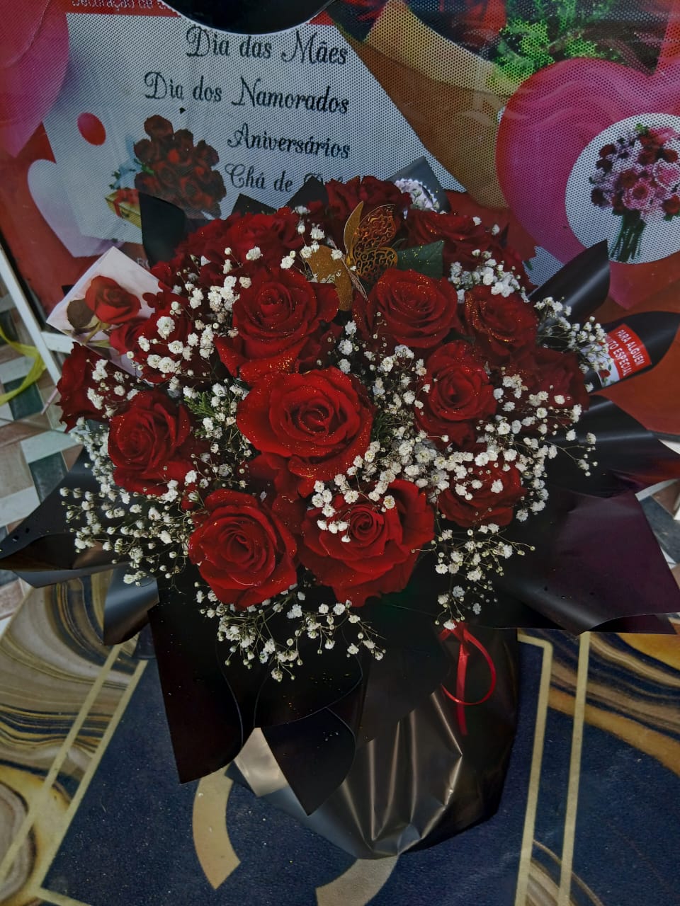 Buquê de Rosas Corais