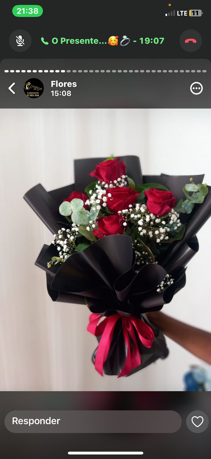 Buquê de Rosas Corais